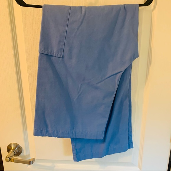 Sanibel Works Mens Scrubs Set Light Blue Top M Bottom S - Picture 2 of 5